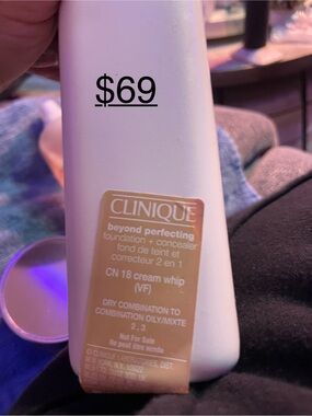 Clinique Beyond Perfecting Foundation + Concealer — Cream (Beige)